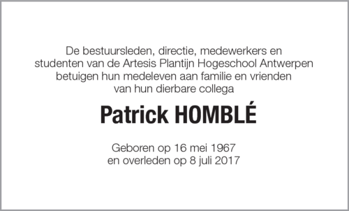 Patrick Homblé