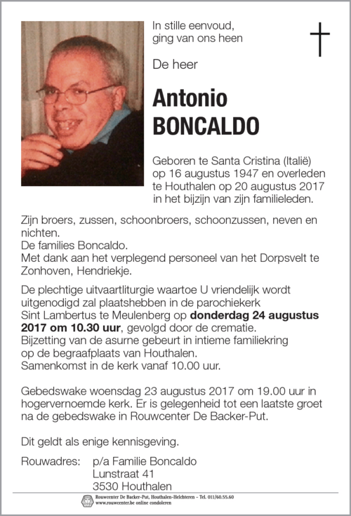 Antonio Boncaldo