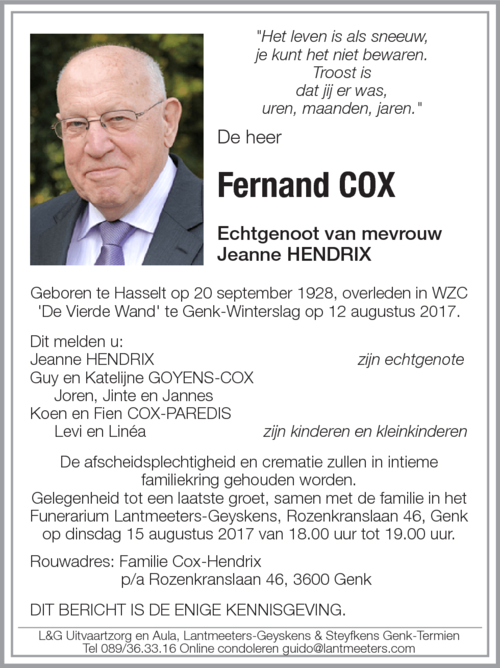 Fernand COX