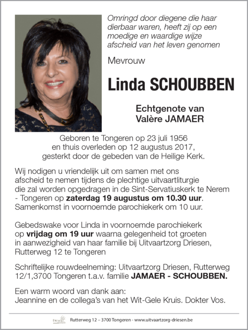 Linda Schoubben