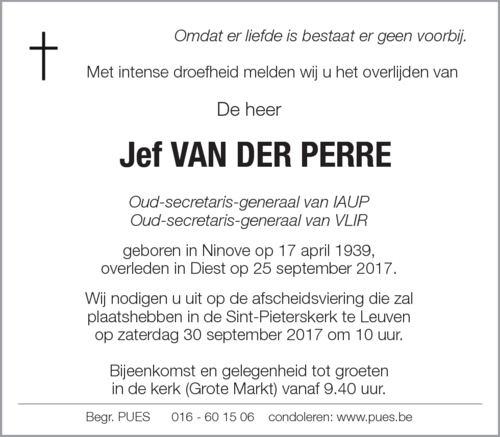 Jef Van der Perre