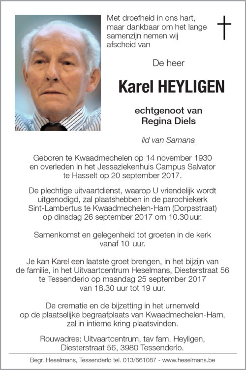 Karel Heyligen