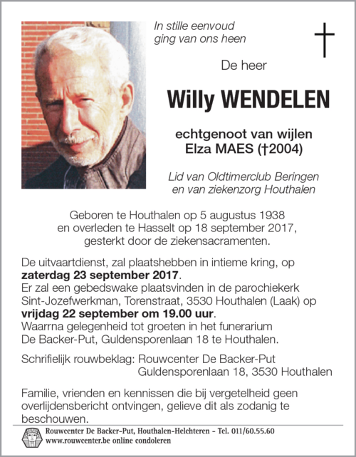 Willy Wendelen