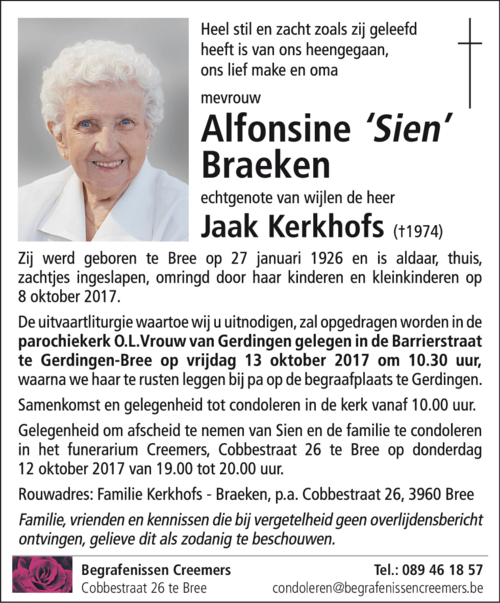 Alphonsine Braeken