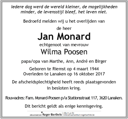 Jan Monard