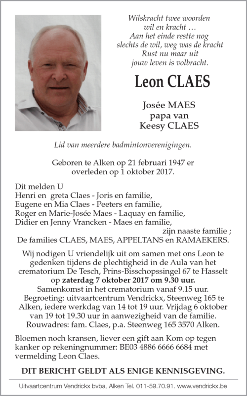 Leon CLAES