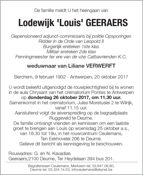 Lodewijk 'Louis' Geeraers