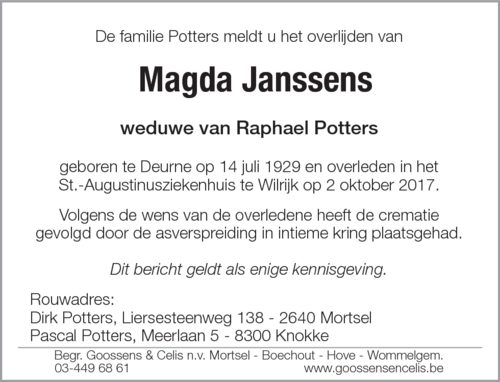 Magda Janssens
