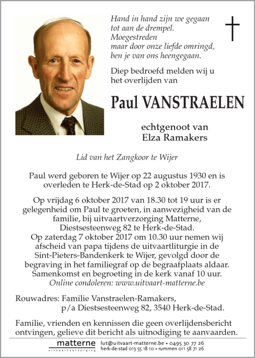 Paul Vanstraelen
