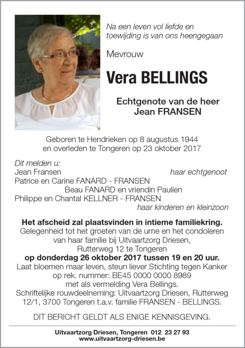 Vera Bellings