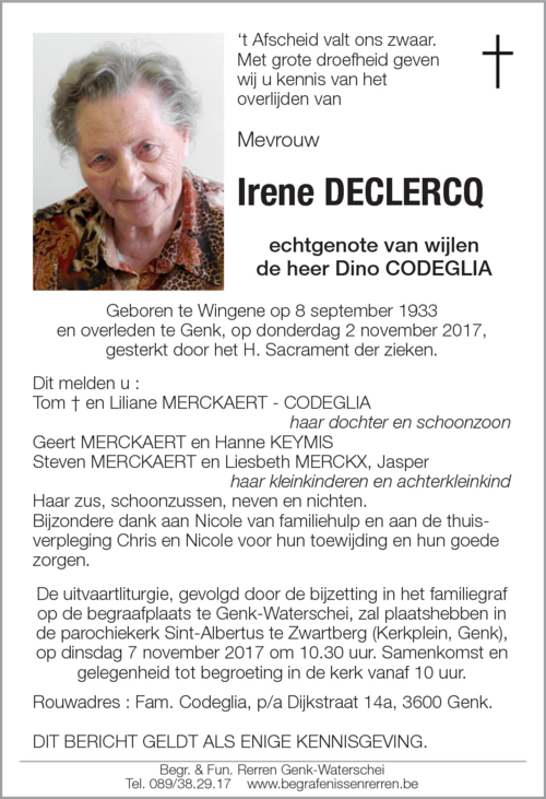 Irene DECLERCQ