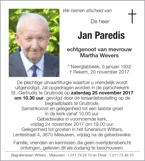 Jan Paredis