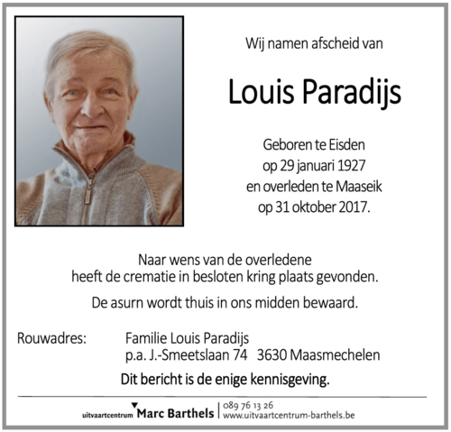 Louis Paradijs