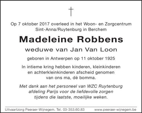 Madeleine Robbens