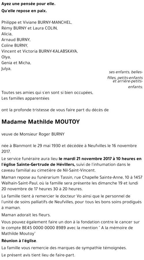 Mathilde MOUTOY