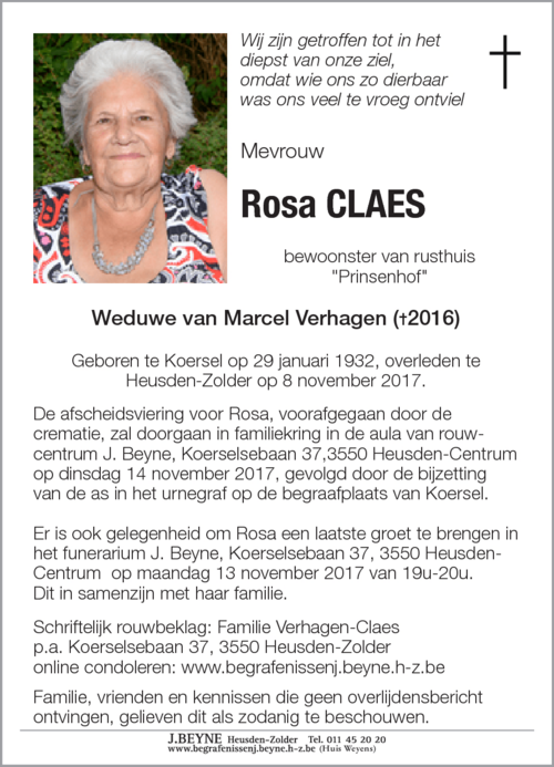 Rosa Claes