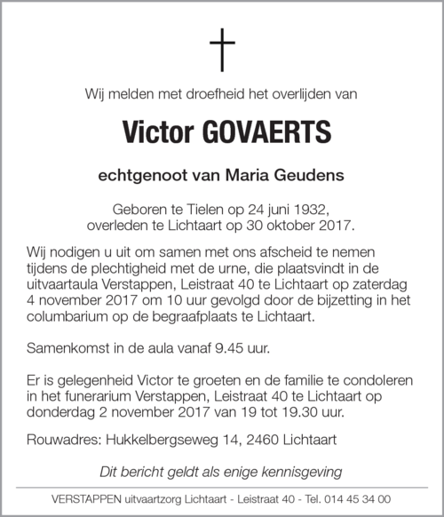 Victor Govaerts
