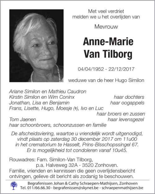 Anne-Marie Van Tilborg