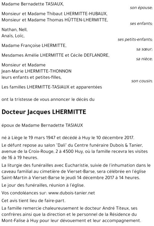 Jacques LHERMITTE