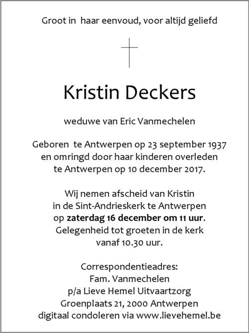 Kristin Deckers