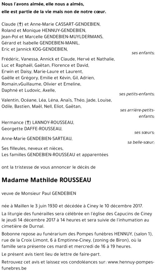 Mathilde ROUSSEAU