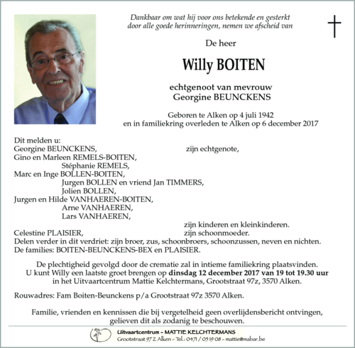 Willy BOITEN