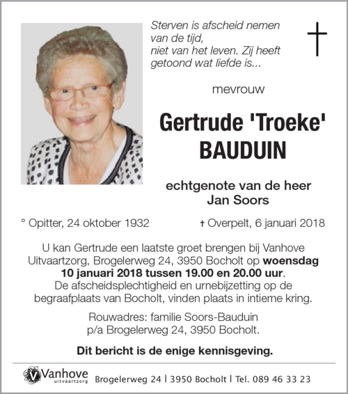 Gertrude Bauduin