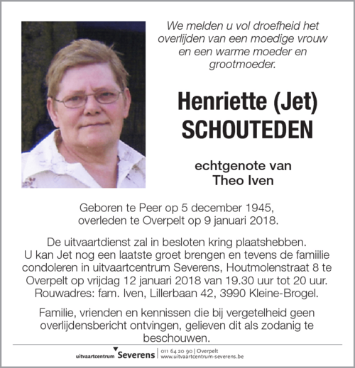Henriette Schouteden