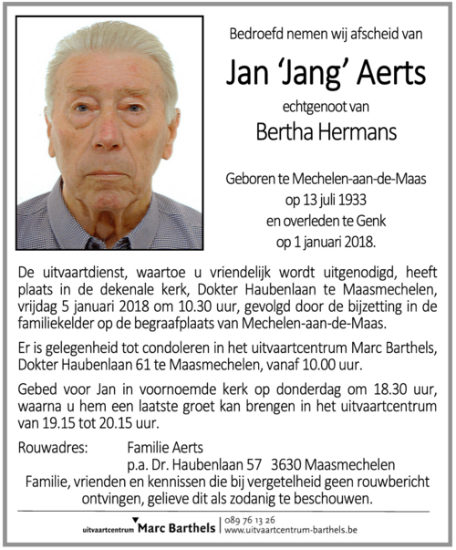 Jan Aerts