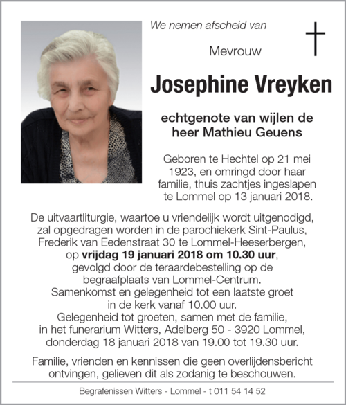 Josephine Vreyken
