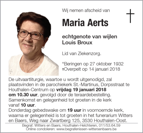 Maria Aerts