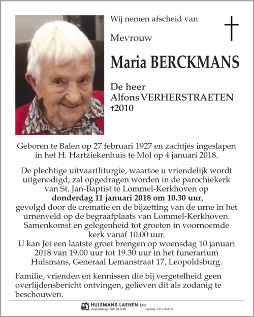 Maria Berckmans