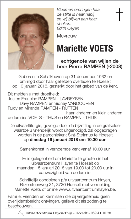 Mariette VOETS