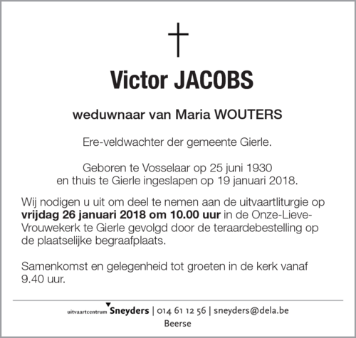 Victor Jacobs