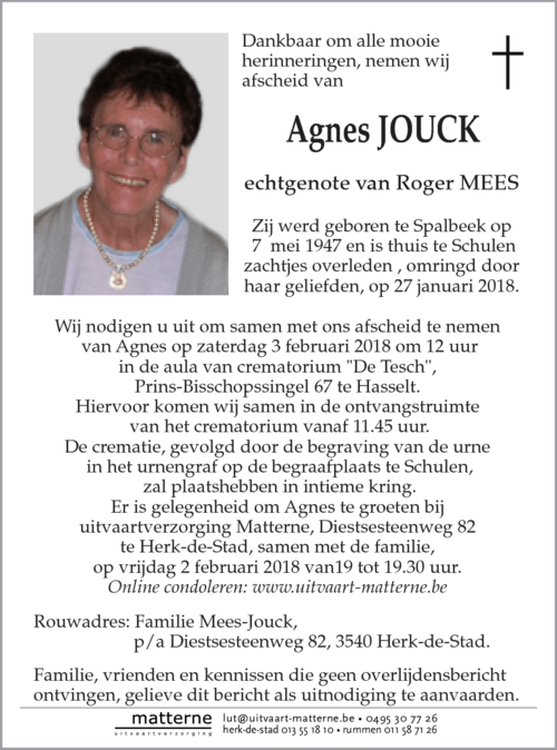 Agnes Jouck