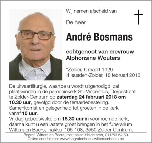 André Bosmans