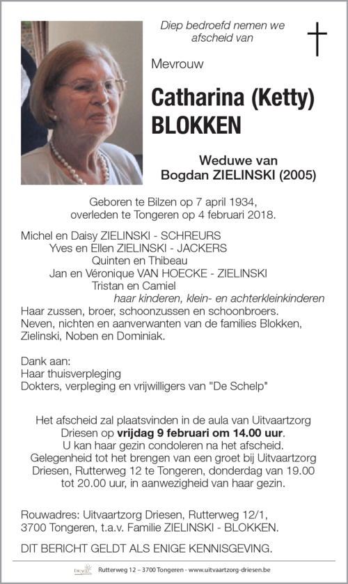 Catharina Blokken