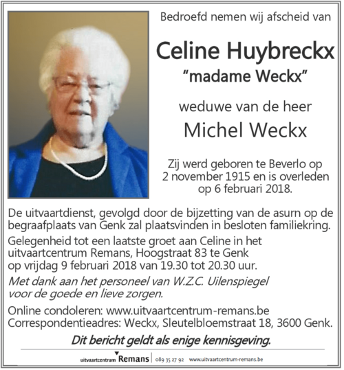 Celine Huybreckx