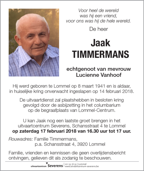 Jaak Timmermans