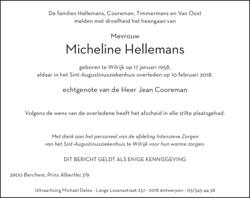 Micheline Hellemans