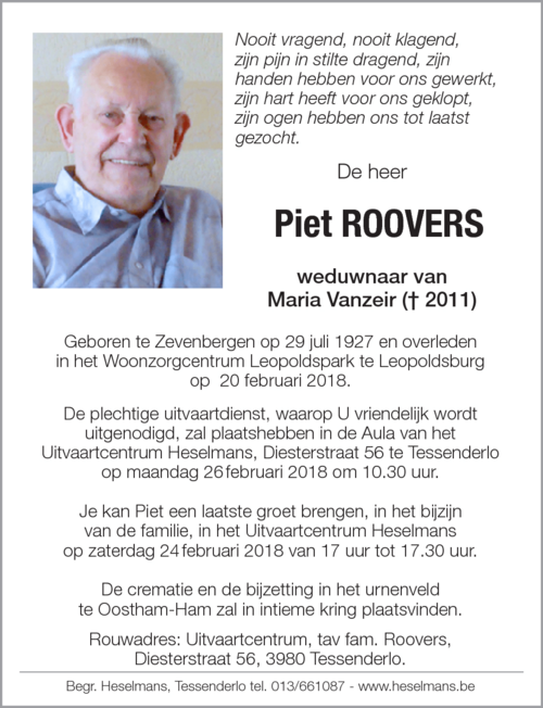 Piet Roovers
