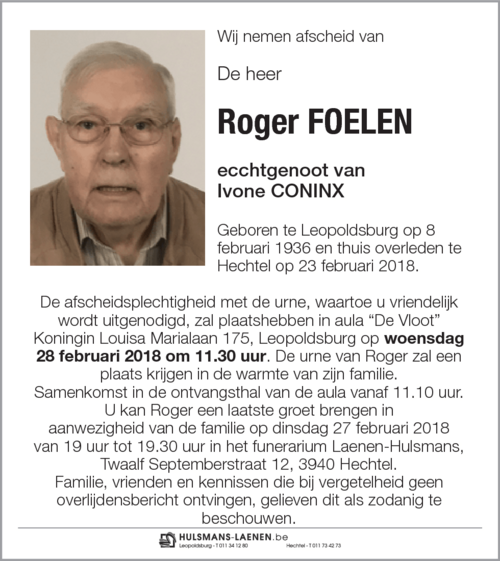 Roger Foelen