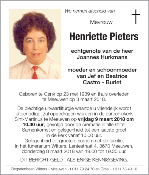 Henriette Pieters