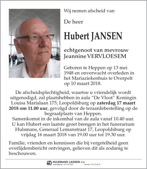 Hubert Jansen