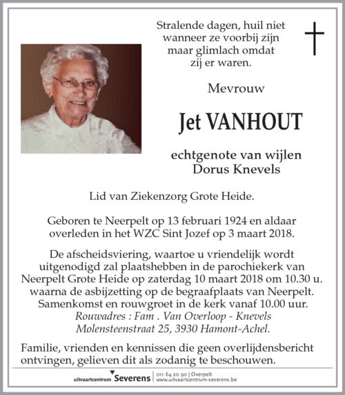 Jet Vanhout