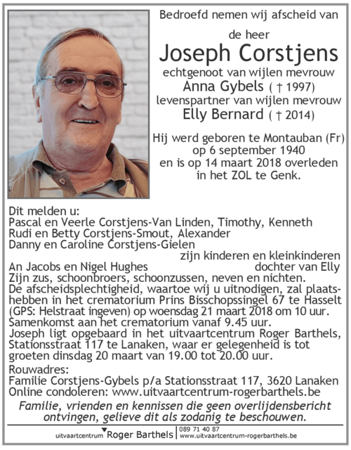 Joseph Corstjens