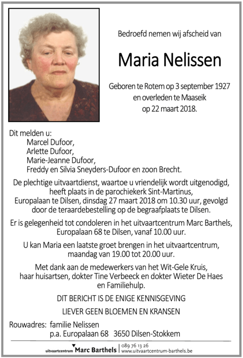 Maria Nelissen