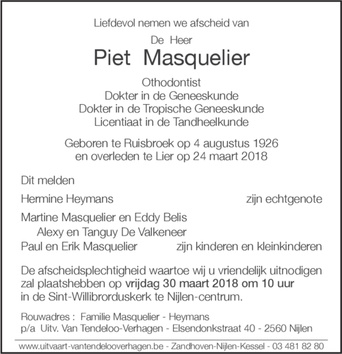 Piet Masquelier