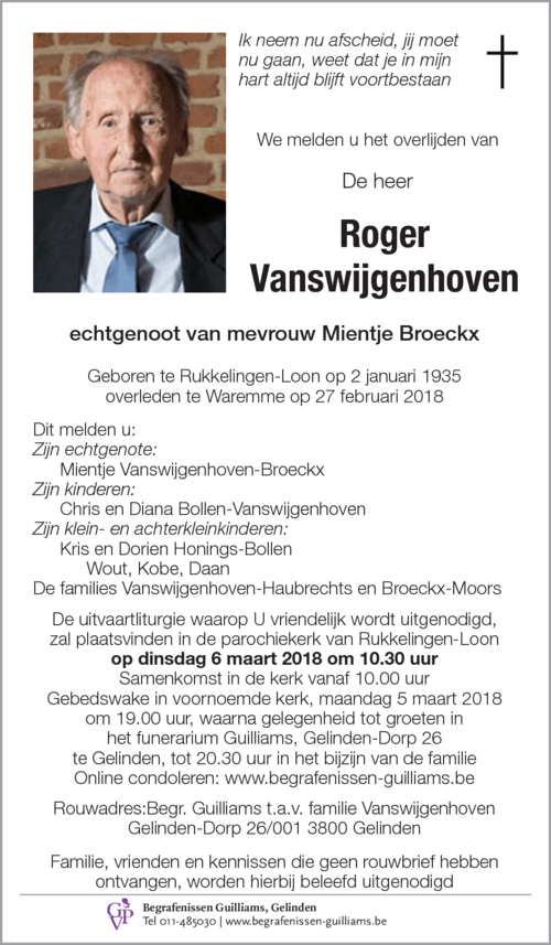 Roger Vanswijgenhoven