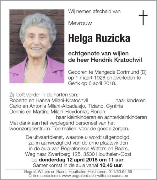 Helga Ruzicka